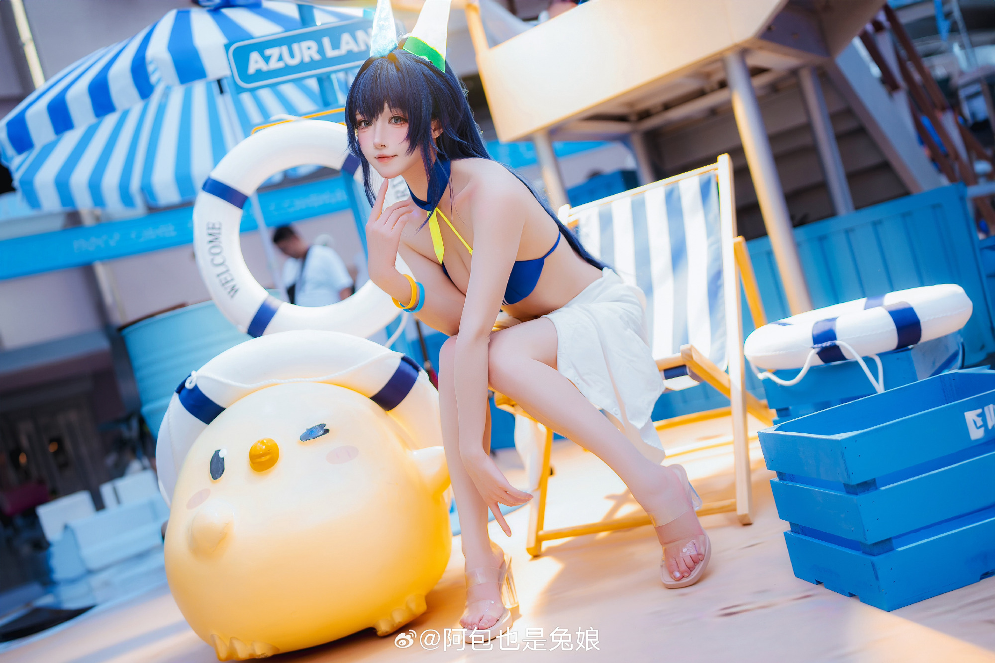 碧蓝航线COSPLAY 大惊喜！第二次出咱们花园啦