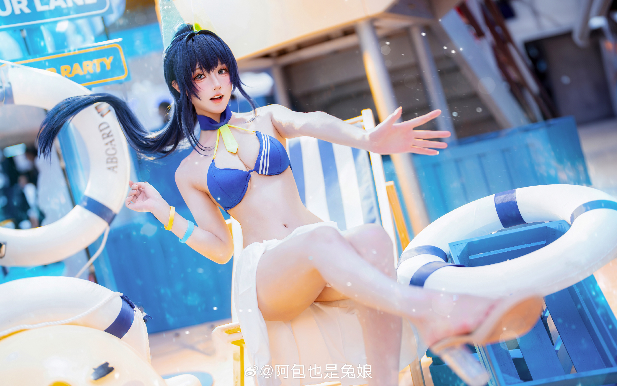 碧蓝航线COSPLAY 大惊喜！第二次出咱们花园啦